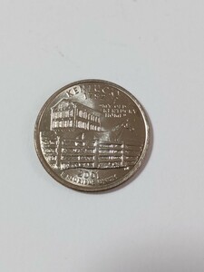 The 50 State Quarters(アメリカ合衆国50州25セント硬貨2001年発行)　ケンタッキー州(1792年設立)