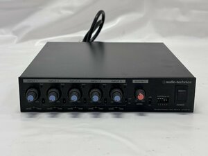 [ used ]audio techinica microphone line mixer AT-MX51 operation verification settled 