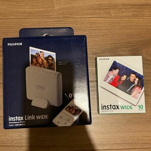 FUJIFILM インスタックスリンクワイド　instax link wide スマホプリンター チェキ intax