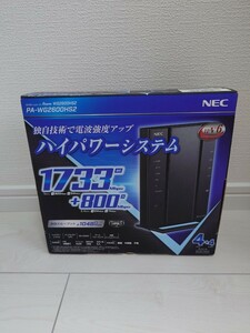 NEC Aterm 無線LANルーター「PA-WG2600HS2」