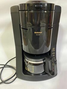 コーヒーメーカー　national パナソニック　2004年製　ブラック ブラック　ドリップ式