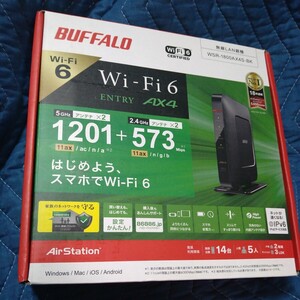 BUFFALO Wi-Fi６ WSR-1800AX4S-BK Wi-Fiルーター