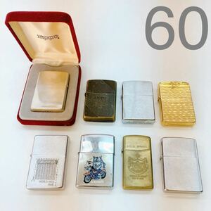 4AC088 zippo まとめ 8個 喫煙道具 ジッポ 中古 現状品 着火未確認