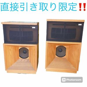 4AC103 Pioneer Pioneer CS-H9 2 way all horn type pair speaker sound equipment audio equipment used present condition goods sound out has confirmed 