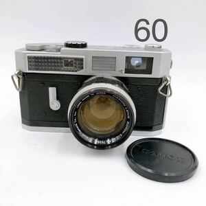 5AD016 Canon MODEL7 フィルムカメラ レンズ 50mm 1:1.4 現状品