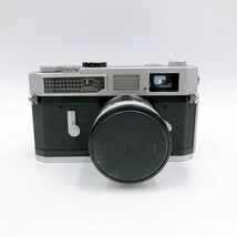 5AD011 Canon MODEL7 フィルムカメラ レンズ 50mm 1:1.4 現状品_画像3