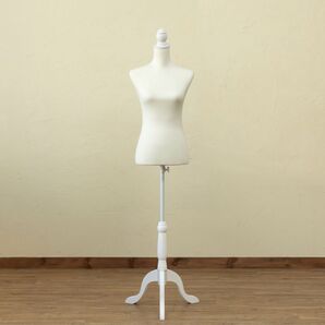 【新品/送料無料】洋裁用トルソー アイボリー ネイビー ストライプ ブラック 高さ調節可能 マネキン ボディマネキン トルソー