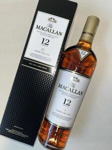 未開栓 マッカラン12年 シェリーオークカスク ハイランド シングルモルト スコッチ ウイスキー MACALLAN SCOTCH 700ml 40%