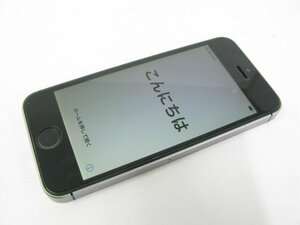 au iPhoneSE 64GB スペースグレイ 【M3804】