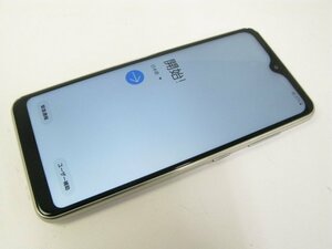 SIMフリー ドコモ SC-02M Galaxy A20 ホワイト SIMフリー SIMロック解除済 【M3822】