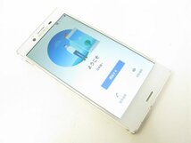 ドコモ SO-02J Xperia X Compact White【R6632】_画像1