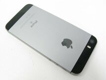 ドコモ docomo iPhoneSE 32GB スペースグレイ SIMフリー SIMロック解除済【R6641】_画像2
