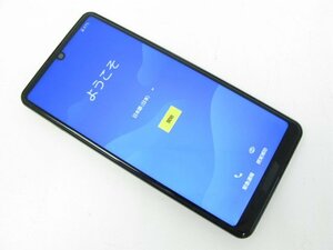 ドコモ SH-41A AQUOS sense4 ブラック【R6747】