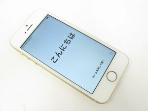 au iPhoneSE 32GB ゴールド【R6892】