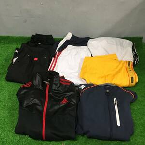 ③ мужская мода PUMA Adidas DESCENTE спорт одежда tops брюки M~L размер 8 пункт совместно комплект 19-8