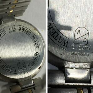 dunhill ダンヒル メンズウォッチ 腕時計 60MTM アナログ 3針 デイト付き ケース入り 5-44の画像6