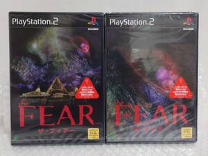 未開封+廃盤品+難あり　ENIX　PS2　the FEAR　エニックス　プレイステーション2　ザ・フィアー