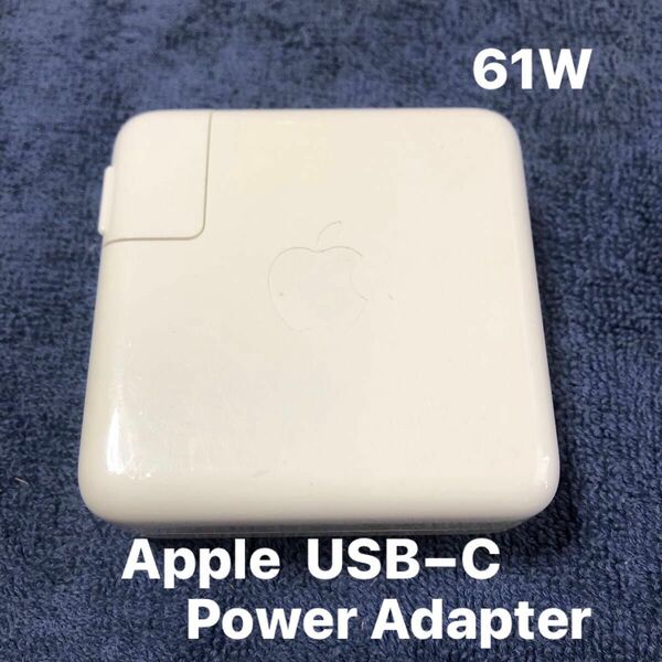 61W Apple USB-C Power Adapter ACアダプター A1718【中古】日焼け有り