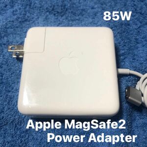 85W MagSafe2 Power Adapter Apple ACアダプター　T型　Model A1424 Apple純正③