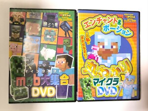 ☆別冊 てれびげーむ スペシャル☆マインクラフト モブ大集合 DVD☆エンチャン＆ポーション 丸わかり 特別付録☆2枚セット☆