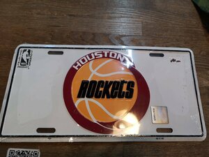 NBA. номерной знак ROCKETS