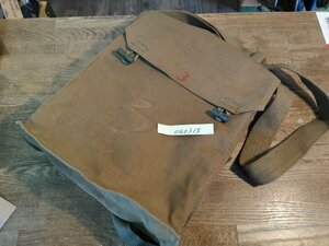  Czech army discharge goods canvas shoulder bag wood .040315