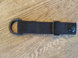 US army type MOLLE lock strap BK