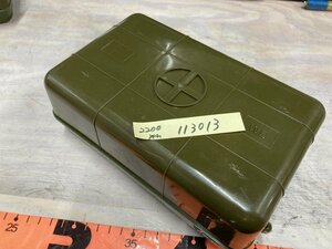  Poland army discharge goods first aid plastic box 113013