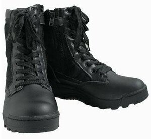 SWATta Ipsa ido zipper boots COBRA black 6W 042029