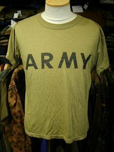 USタイプ ARMY Tシャツ後染め　XS　イエロー040702