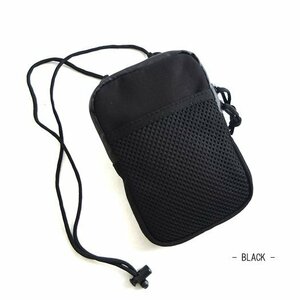 GP0183 military style neck pouch BK 072305