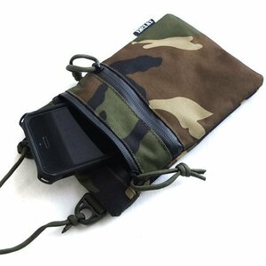 GP0185 military style neck pouch wood Land 072318