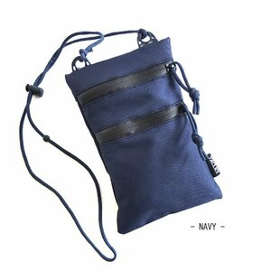 GP0185 military style neck pouch navy 072319