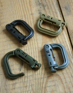 US army type MOLLE correspondence D type Climb lock coyote 