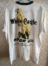 ブートレガース BOOTLEGGERS white eagle motor oil M Tシャツ_画像5