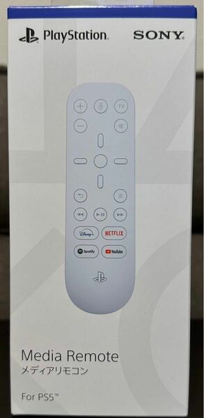 PS5 メディアリモコン Media Remote CFI-ZMR1 PlayStation プレイステーション5 新品