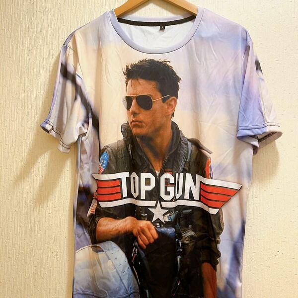 新品★1980年代★TOP GUN★トムクルーズ★Tシャツ★ユニセックス★L