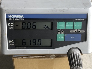 HORIBA ホリバ排気ガステスター MEXA-324G 通電確認のみ