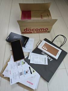 docomo Galaxy S23 Ultra 512GB SC-52D 「ファントムブラック」ワンオーナー　自身購入品　SIMフリー対応　一括購入品　純正品付属