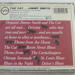 BLACK FACE【W.Germany盤】JIMMY SMITH / THE CAT 810046 2 03 全面銀圏蒸着盤 VERVE-POLYDORの画像3