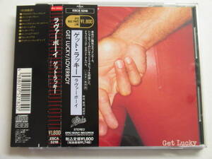 【廃盤】ラヴァーボーイ / ゲット ラッキー 旧規格帯付 ESCA-5218 LOVERBOY / GET LUCKY