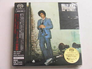 シュリンク付【SACD】ビリー ジョエル / ニューヨーク52番街 帯付 SRGS-4534 BILLY JOEL / 52ND STREET SUPER AUDIO CD