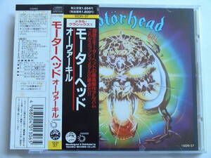 【廃盤】モーターヘッド / オーヴァーキル 旧規格帯付 テイチク 18DN-37 MOTORHEAD / OVERKILL