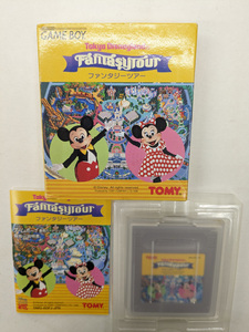  box * instructions attaching GB Game Boy soft Tokyo Disney Land fantasy Tour 