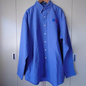  Dunbrooke (ダンブルック)アメリカカジュアル古着 ワークシャツ　長袖BDシャツ サイズ : L　ブルー系　コットン　897-6G1512