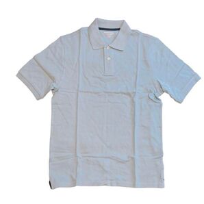 一点限り!Amazonポロシャツ コットンピケ レギュラーフィット メンズS サックスブルー 半袖 ポロシャツ