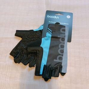 新品タグ付き 一点限り! フィットネス 手袋 ハーフフィンガー サイクリング グローブ Lサイズ 手袋 自転車 グローブ