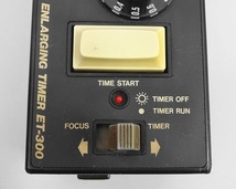 780▽LPL ENLARGING TIMER 引き伸ばしタイマー ET-300 一部動作確認OK！_画像3