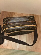  LOUIS VUITTON ルイヴィトン ショルダーバッグ リポーターPM モノグラム ブラウン_画像2