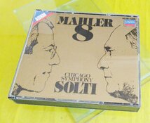 CD/ショルティ：シカゴ交響楽団『マーラー/交響曲第8番“千人の交響曲”』2枚組（送料込）_画像1